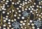 Preview: Patchworkstoff New Forest Schneebeeren schwarz